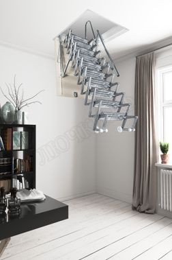 Чердачная лестница Aci Alluminium Elegant Fantozziscale 600*900*3010-3200 Чердачная лестница Aci Alluminium Elegant Fantozziscale 600*900*3010-3200