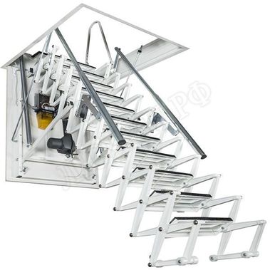 Чердачная лестница Aci Alluminio Fantozziscale Motorizzata Premium 700*1300*3060-3250 Чердачная лестница Aci Alluminio Fantozziscale Motorizzata Premium 700*1300*3060-3250