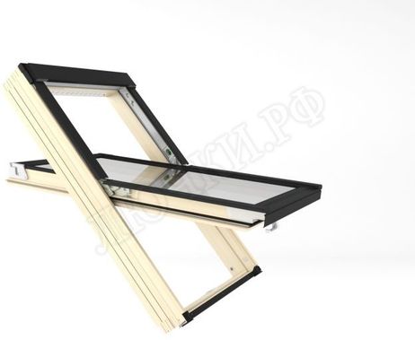 Мансардное окно Fakro FTS-V U4 Standart с двухкамерным стеклопакетом 550*980 Мансардное окно Fakro FTS-V U4 Standart с двухкамерным стеклопакетом 550*980