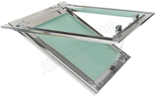 Люк под покраску Ультра для установки в потолок 273*603 (посадочный размер 279*609) Люк под покраску Ультра для установки в потолок 273*603 (посадочный размер 279*609)