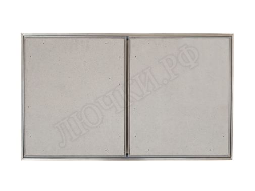 Люк под плитку Нажимной Хаммер Слава 2 створки 1000*600 Люк под плитку Нажимной Хаммер Слава 2 створки 1000*600