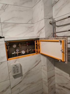 Люк под плитку Нажимной Апельсин 500*900 Люк под плитку Нажимной Апельсин 500*900