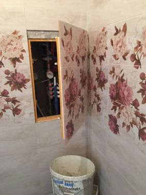 Люк под плитку Нажимной Апельсин 500*900 Люк под плитку Нажимной Апельсин 500*900