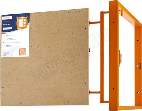 Люк под плитку Нажимной Апельсин 500*900, 1 створка Люк под плитку Нажимной Апельсин 500*900, 1 створка