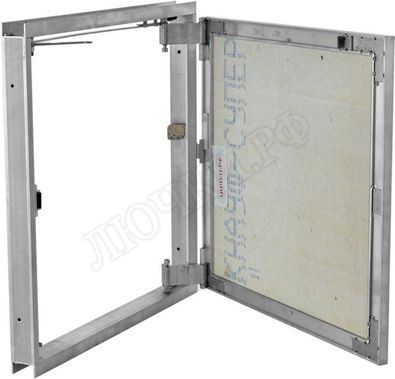 Люк под плитку Нажимной Стелс 200*400, 1 створка Люк под плитку Нажимной Стелс 200*400, 1 створка