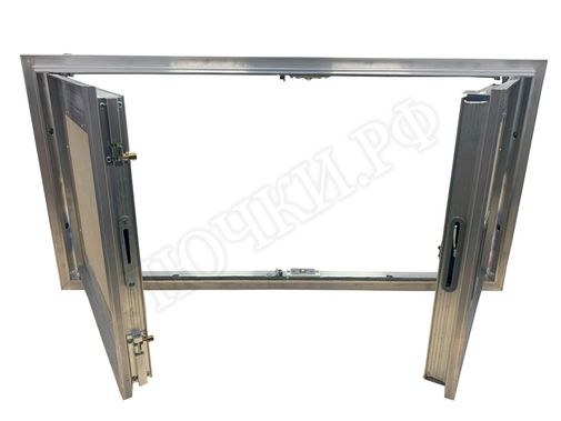 Люк-дверь под покраску Техно Противопожарный 2 створки 1900*850 Люк-дверь под покраску Техно Противопожарный 2 створки 1900*850