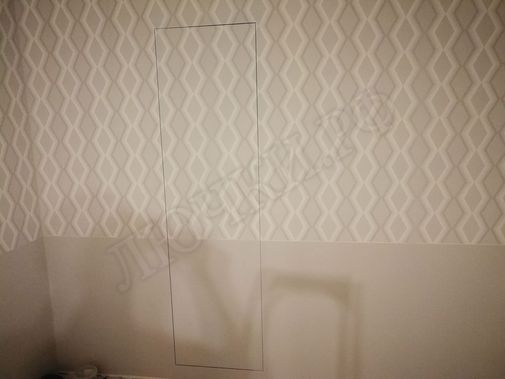 Люк-дверь под покраску Скала 800*1200 Люк-дверь под покраску Скала 800*1200