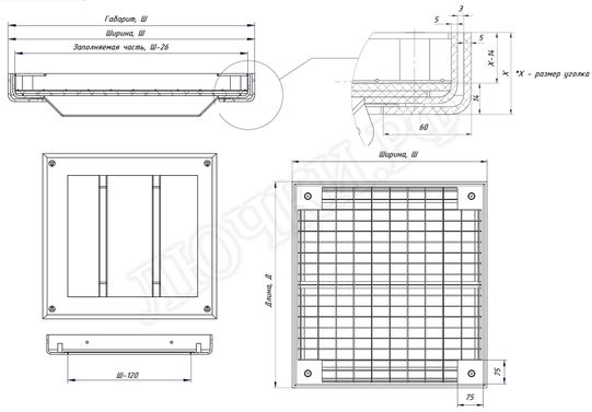Люк под брусчатку Брус Ли Стальной, Съемная дверца 700*900 Люк под брусчатку Брус Ли Стальной, Съемная дверца 700*900