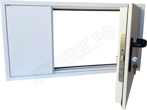 Люк сантехнический Противопожарный EIS60, 2 створки 1300*2000 Люк сантехнический Противопожарный EIS60, 2 створки 1300*2000