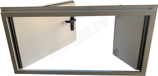 Люк сантехнический Противопожарный EIS60, 2 створки 1300*2000 Люк сантехнический Противопожарный EIS60, 2 створки 1300*2000