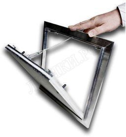 Люк под покраску Ультра для установки в потолок 273*603 (посадочный размер 279*609) Люк под покраску Ультра для установки в потолок 273*603 (посадочный размер 279*609)