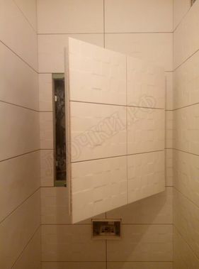 Люк под плитку Нажимной Железяка, 2 створки, 950*900 Люк под плитку Нажимной Железяка, 2 створки, 950*900