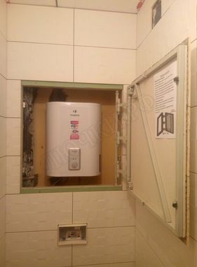 Люк под плитку Нажимной Железяка, 2 створки, 950*900 Люк под плитку Нажимной Железяка, 2 створки, 950*900