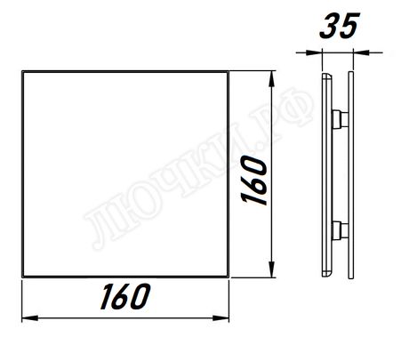 Вытяжной вентилятор Awenta System+, Turbo, 100, KWT100H, PVB100, Белый, пластик Вытяжной вентилятор Awenta System+, Turbo, 100, KWT100H, PVB100, Белый, пластик